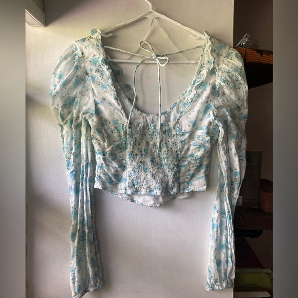 Free People Another Life Printed Top - Picture 5 of 6